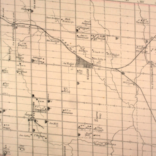 Image of an old map.